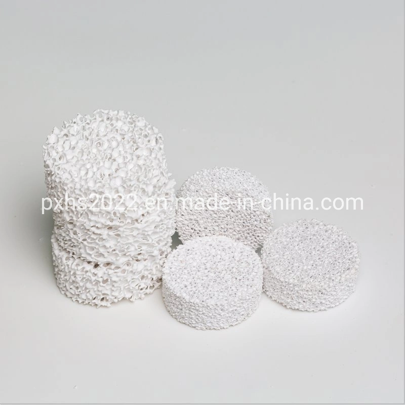 High Temperature Ceramic Foam Plate Alumina Material 35-660mm 10-60ppi